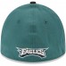 Youth Philadelphia Eagles New Era Midnight Green/Black Team Classic 39THIRTY Flex Hat 2460877